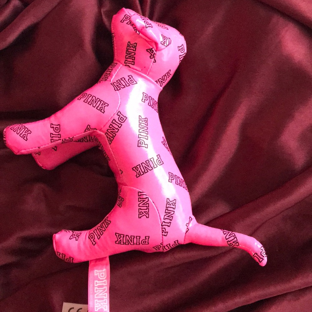 Mini pink Pink dog
